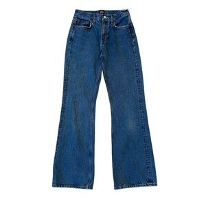 BDG Urban Outfitter Blue Denim Bootcut Jean 26, Button/Zipper